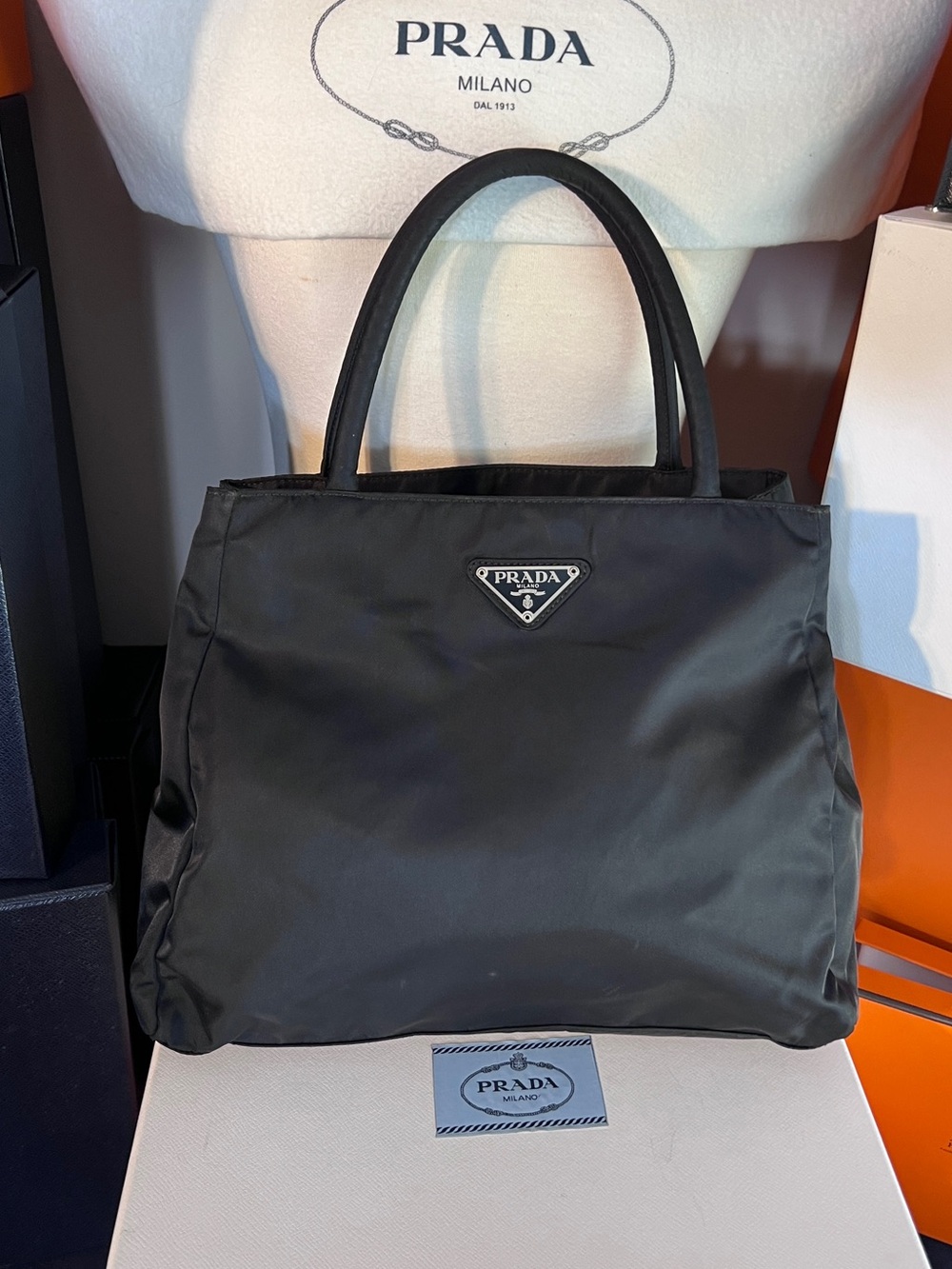 Prada! Absolutely like NEW CONDITION! . Silver hardware! Open to offers always!